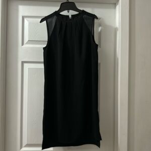 Worn once! Black high neck all saints dress. Size S